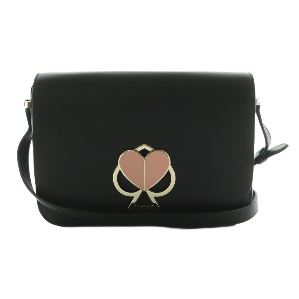 【美品】ケイトスペードニューヨーク　ニコラ　ツイストロック　ショルダーバッグ ケイトスペードNY】極希少!! ニコラ ツイストロック チェーン