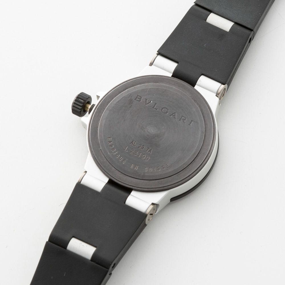 BVLGARI アルミニウム レディース 時計 値下げ！箱付,稼働 ブルガリ