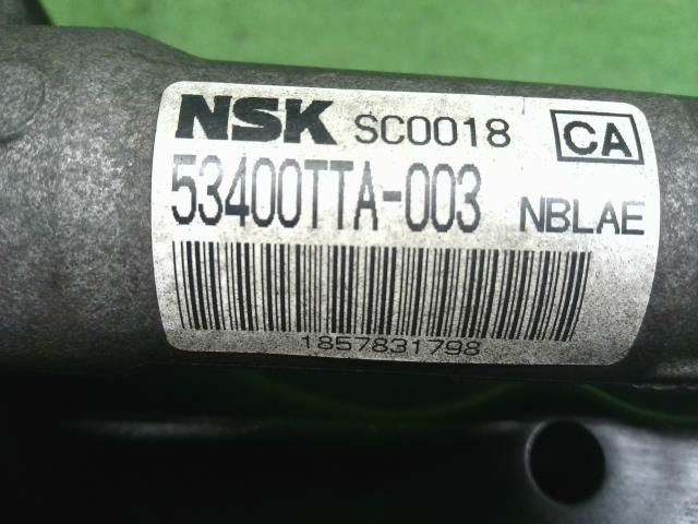 個人宅不可・離島不可　Ｎ−ＢＯＸ DBA-JF3 フロントメンバー パワステ用　スタビ　ステアリングギアボックス　50200-TTA-033 自社品番250050