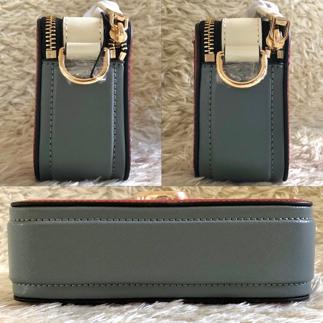 新品未使用】MARC JACOBS スナップショット カメラバッグ レッド