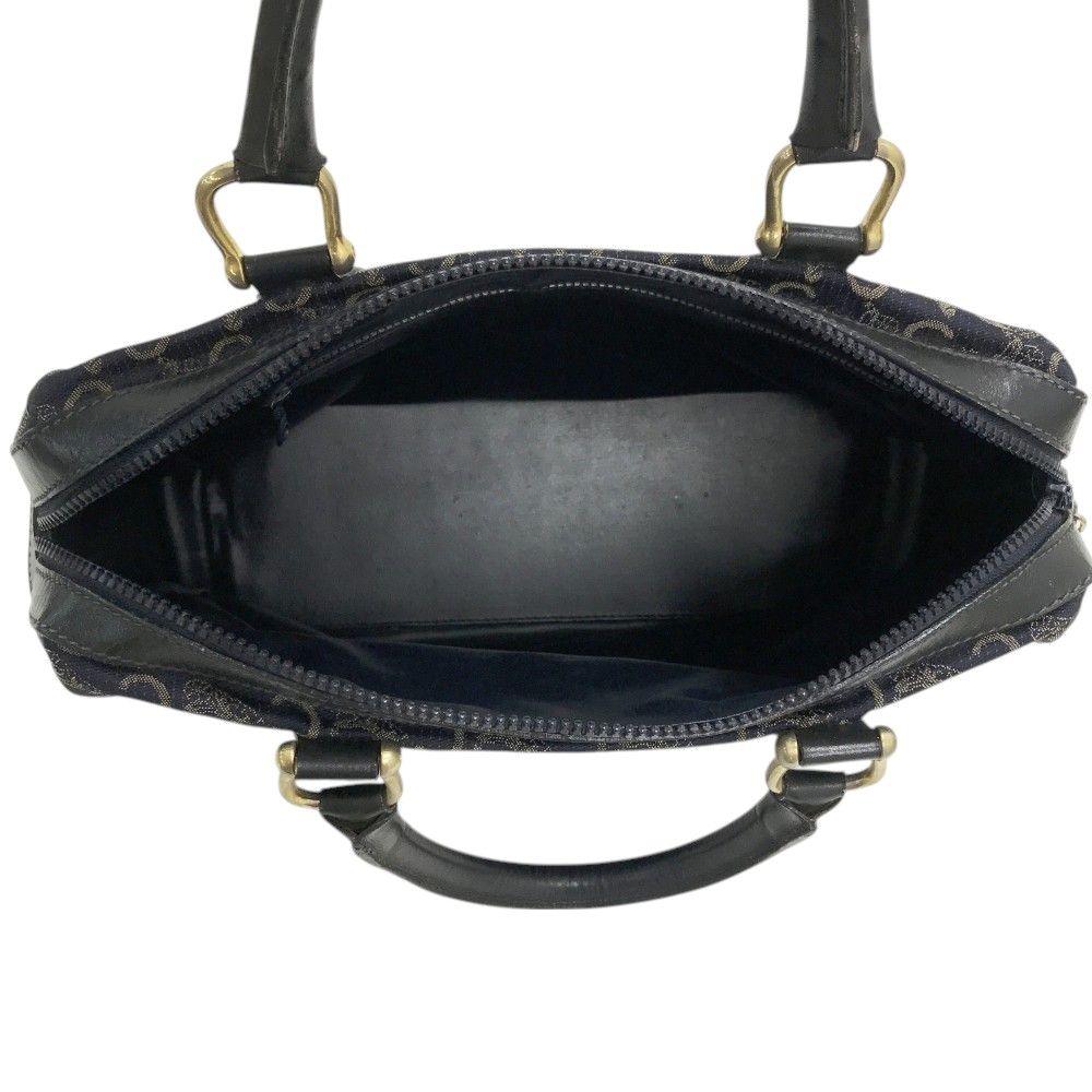 CELINE セリーヌ ミニボストンバッグ オールド Cマカダム 馬車柄
