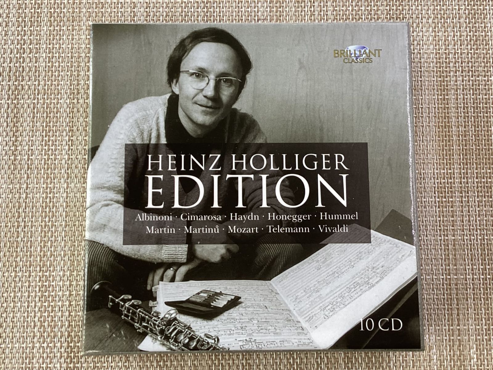 10CD | Heinz Holliger Edition b | ハインツ ホリガー ヴィヴァルディ他 |
