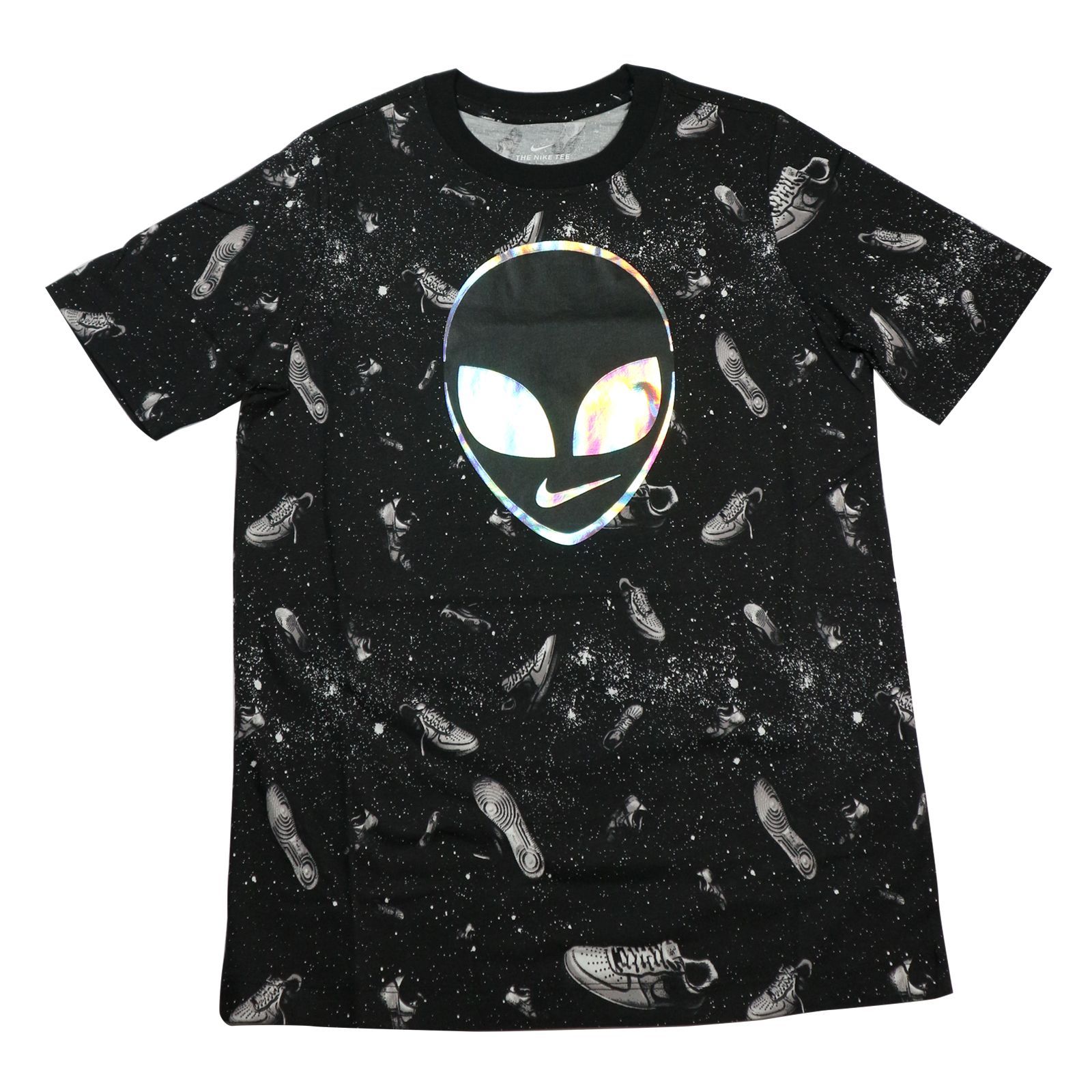 NIKE キッズ コットン素材 Tシャツ-エイリアングラフィック (160cm)