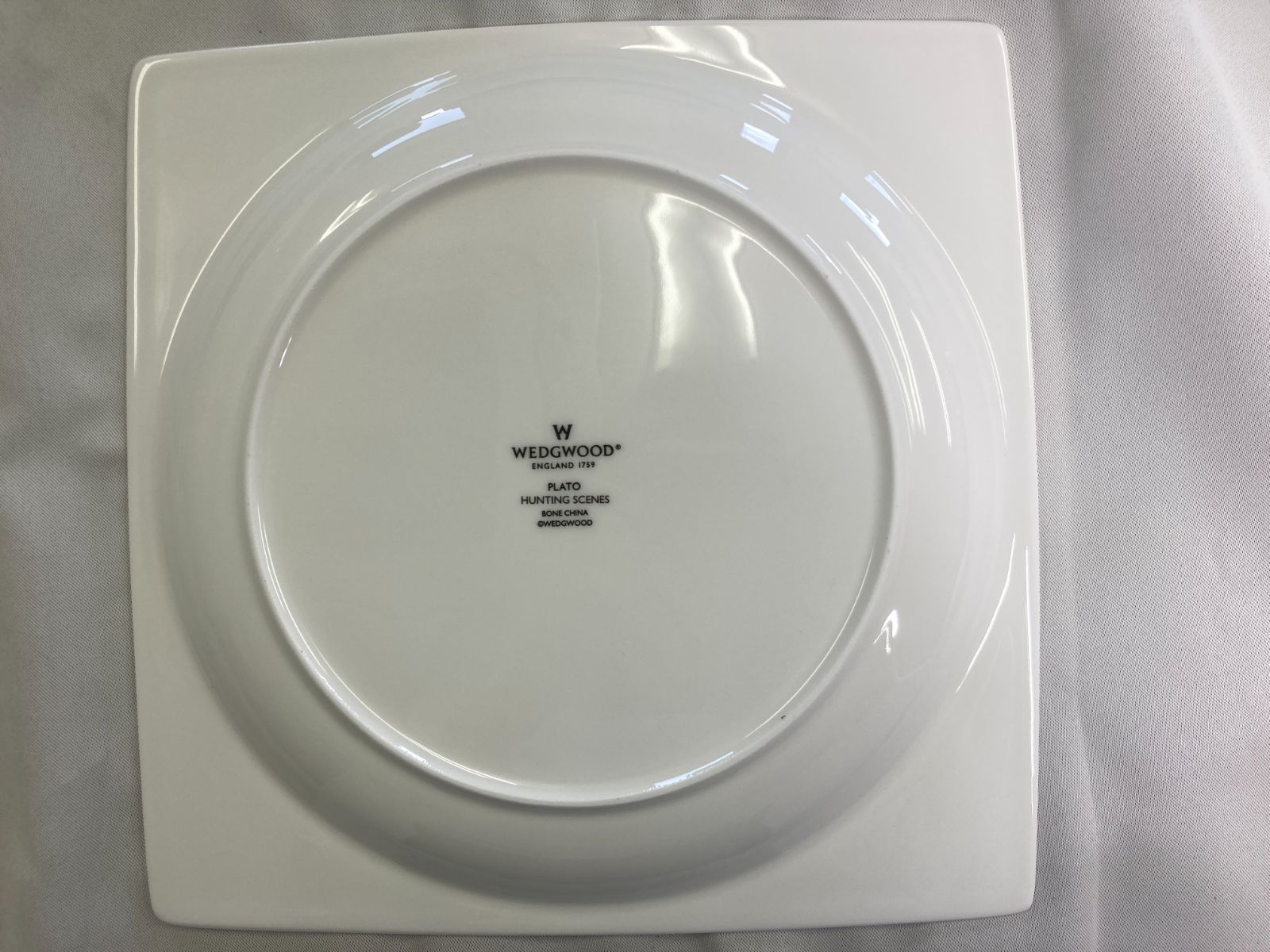  WEDGWOOD ウェッジウッド ハンティングシーン プレート 皿 食器