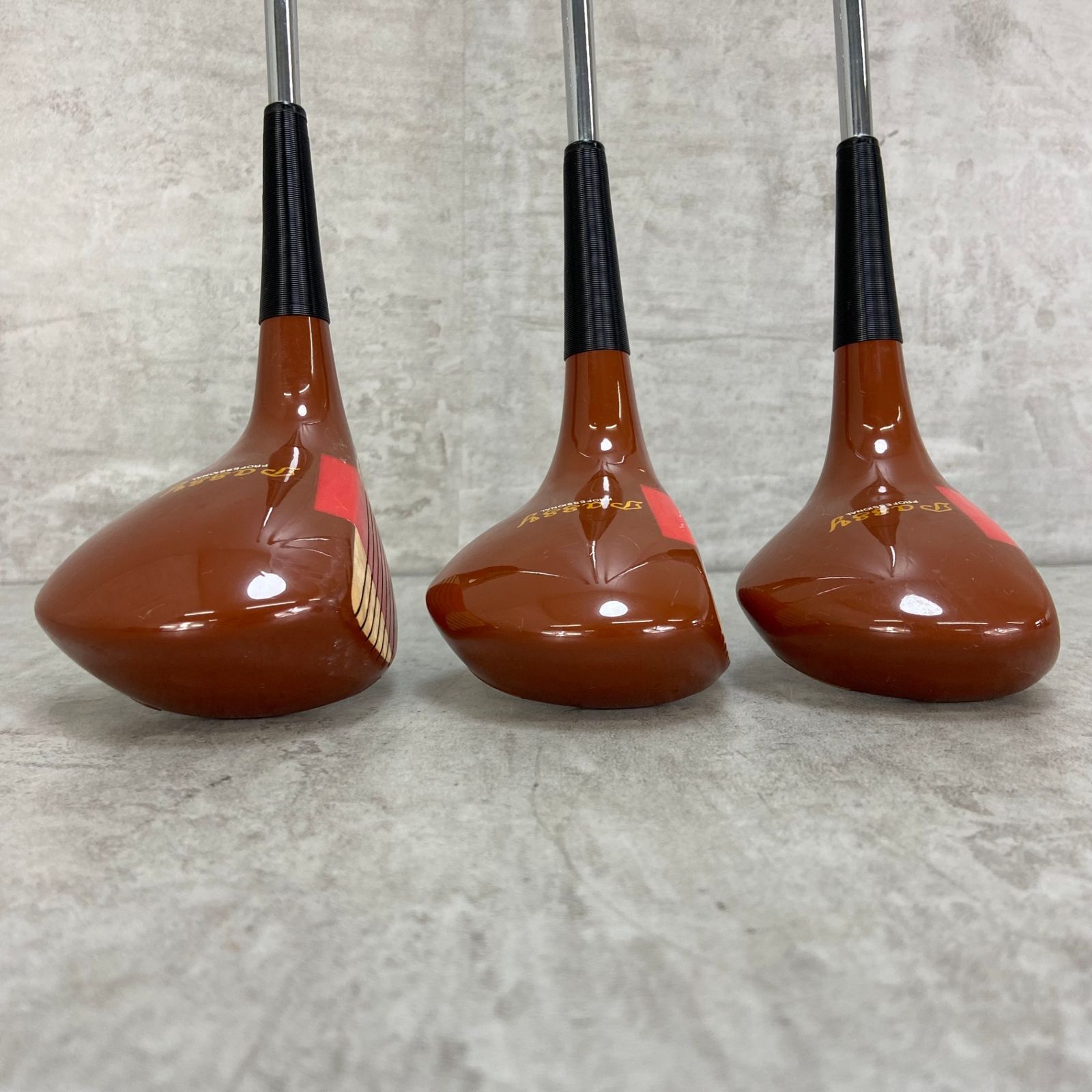 Passy　ダイナミックスピード　パーシモン　メンズゴルフ　ウッド3本セット　スチール　右利き用　DR　1W　ドライバー　FW　フェアウェイ Passy ダイナミックスピード パーシモン メンズゴルフ ウッド3本