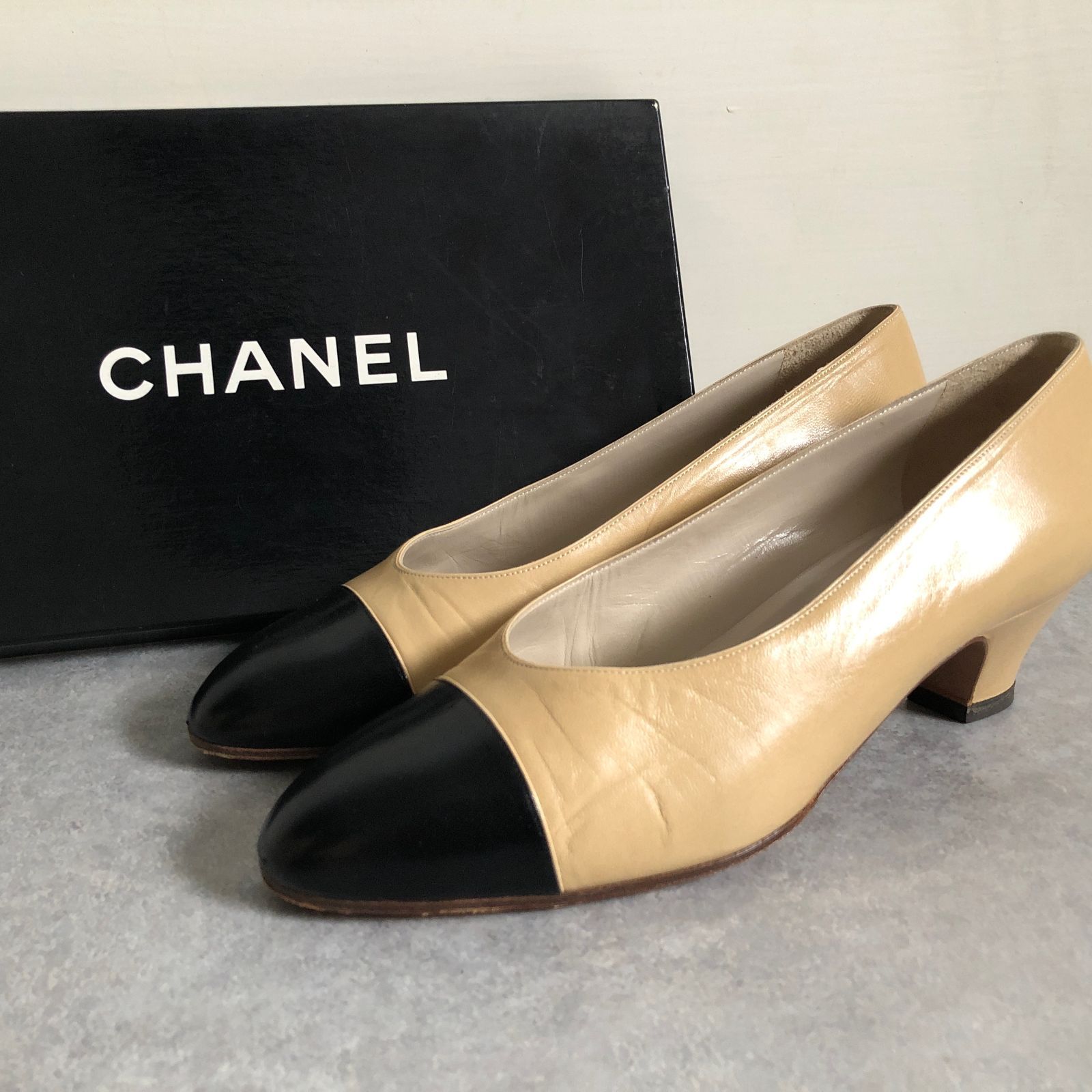 CHANEL バイ トゥ パンプス 靴 シャネル