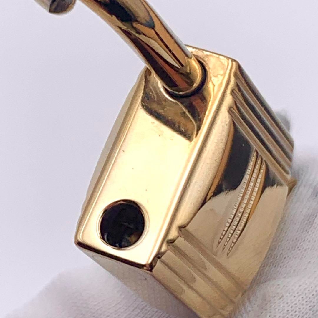 HERMES エルメス カデナ 111番 ゴールド 24Kメッキ 鍵付き