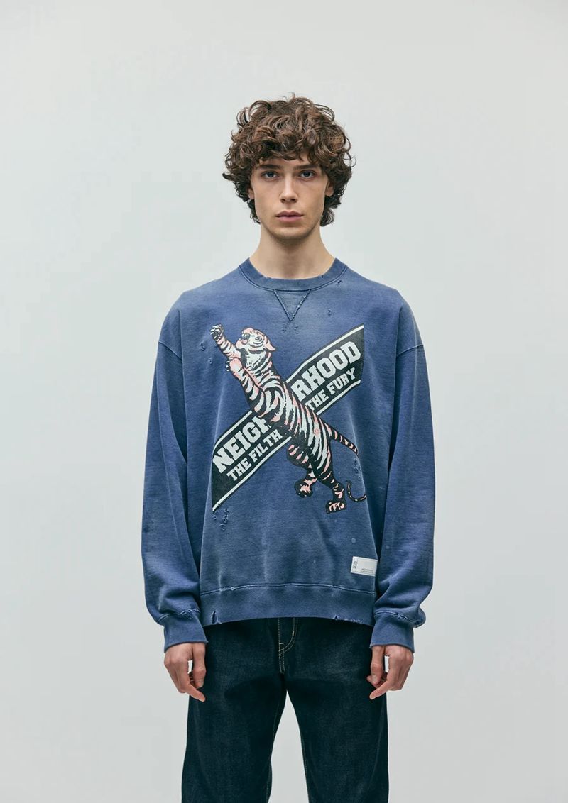 NEIGHBORHOOD SAVAGE SWEAT SHIRT LS スウェット 252OKNH-CSM01 - メルカリ