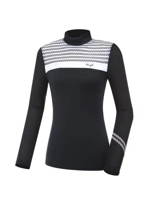 W.ANGLE ワイドアングル レディース アイス ハイネック 長袖Tシャツ 85 90 95