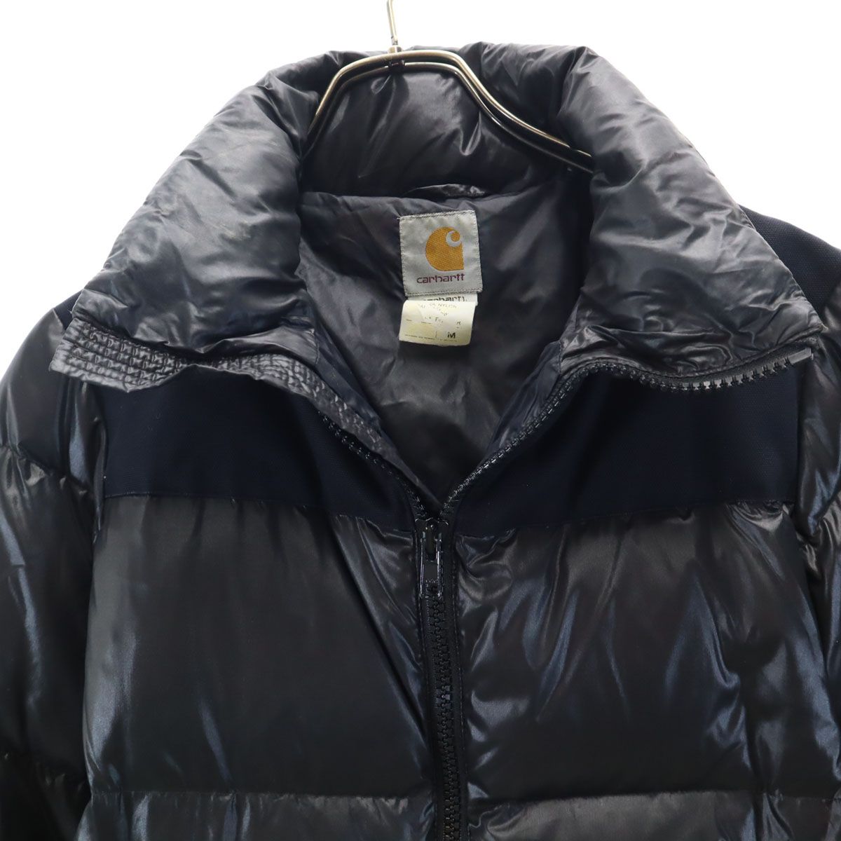 Carhartt カーハート ダウンジャケット M ブラック フード欠損 メンズ 