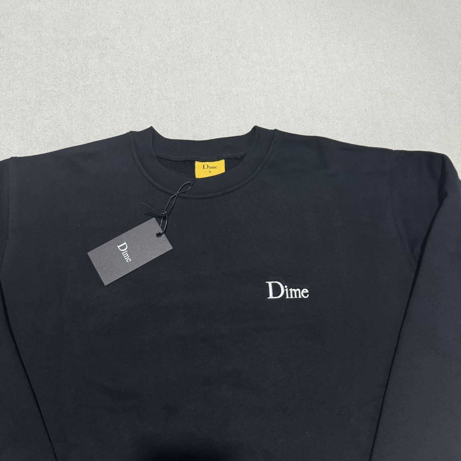 Dime コットンジャージー スウェット ロゴ刺繍入り - メルカリ