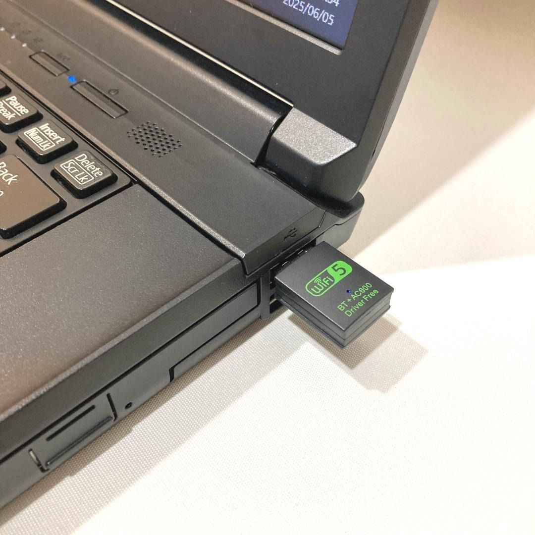 黒 すぐ使えるノートパソコン