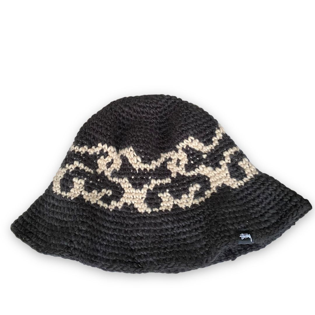 STUSSY SS KNIT BUCKET HAT ニットバケットハット - GRAIZ-UsedBrand