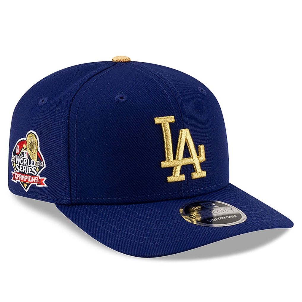日本未発売 New Era ニューエラ キャップ LA ドジャース 2025 ワールドシリーズ チャンピオン MLB 9SEVENTY アジャスタブル キャップ ゴールドコレクション