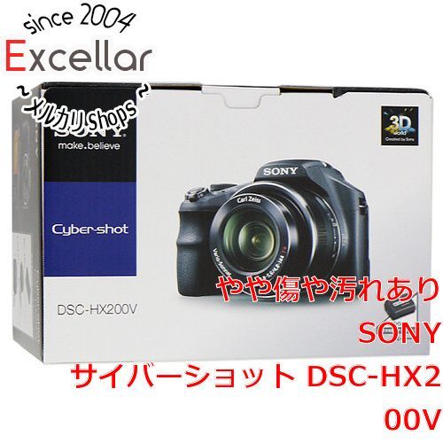 bn:4] SONY製 Cyber-shot DSC-HX200V ブラック 1820万画素 元箱あり