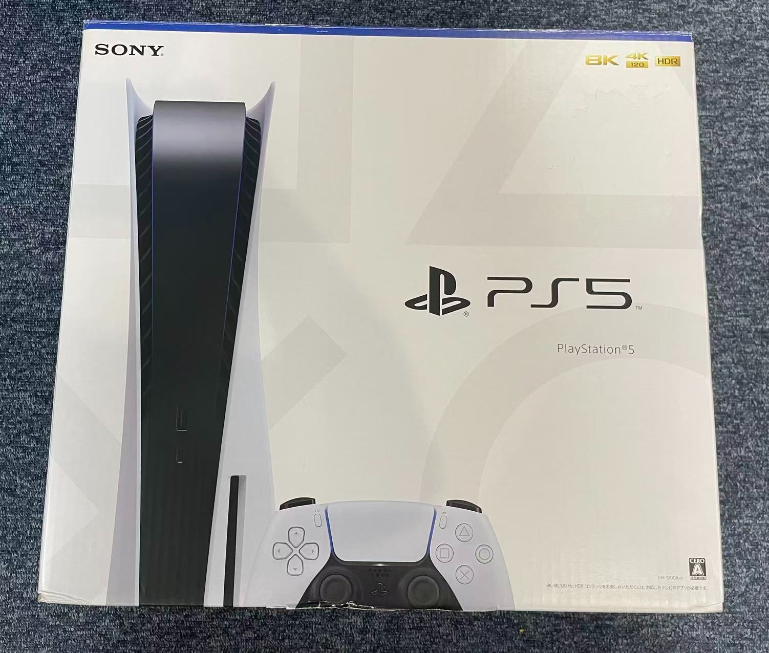 品 PlayStation 5 CFI-1200A01 ディスクドライブ搭載 コントローラー2個付き UP786_INFO