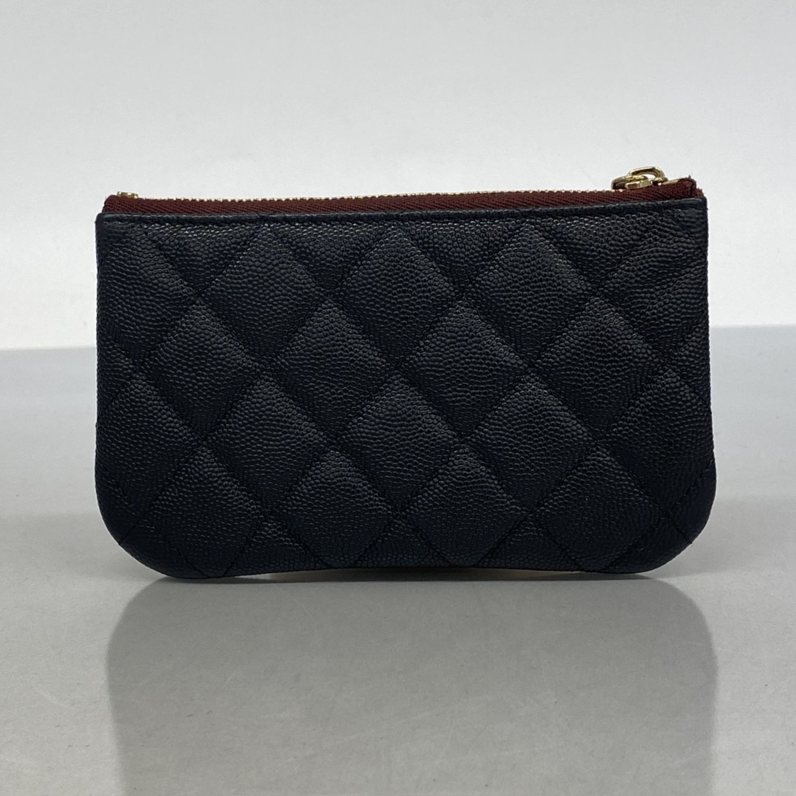 シャネル(Chanel) シャネル ポーチ マトラッセ キャビアスキン