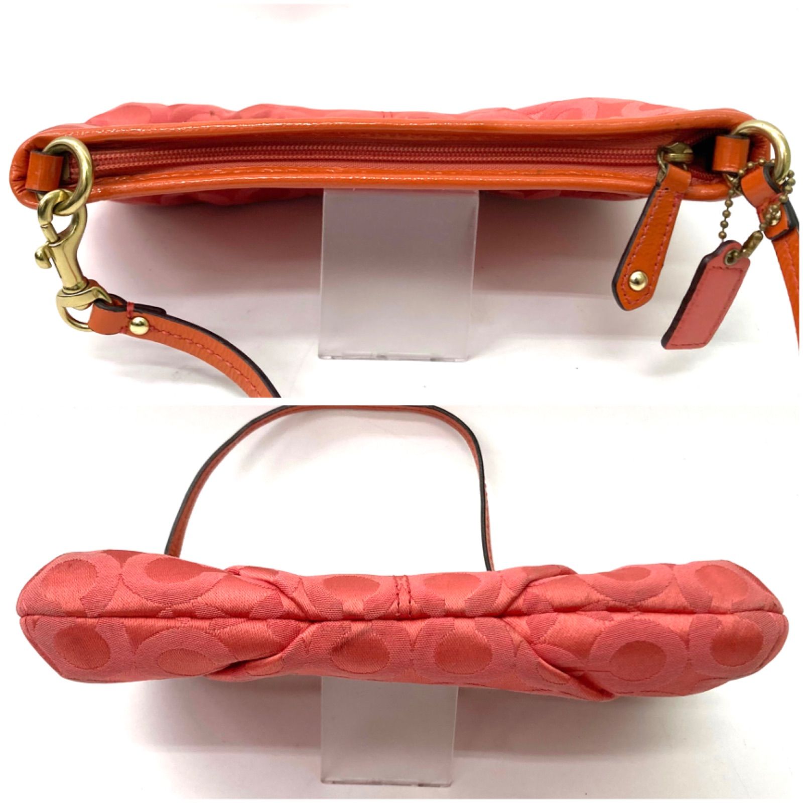 COACH - COACH コーチ シグネチャー アクセサリーポーチ ミニ