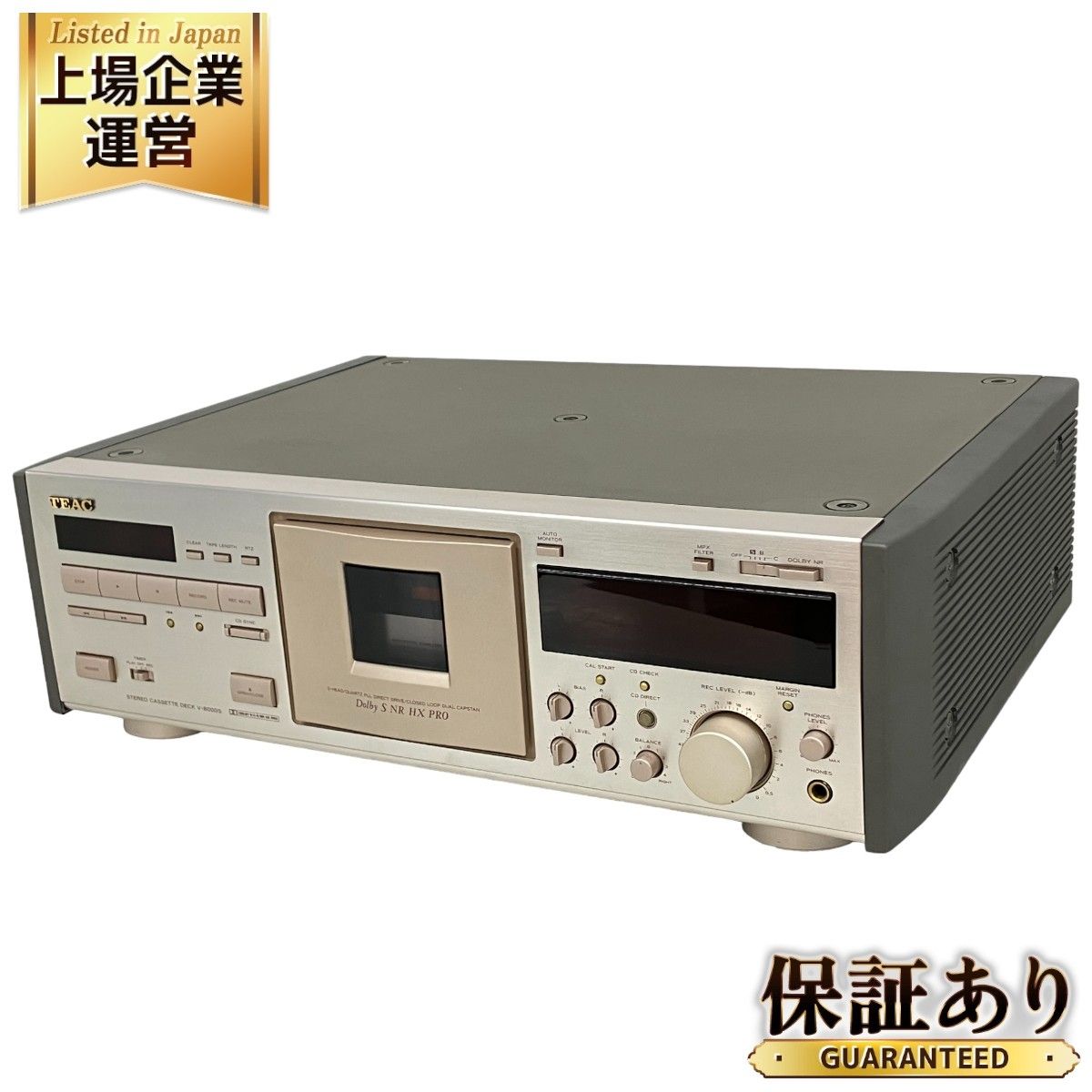 TEAC V-8000S カセットデッキ カセットテープレコーダー 音響 機材 オーディオ 中古 K9163596 - メルカリ