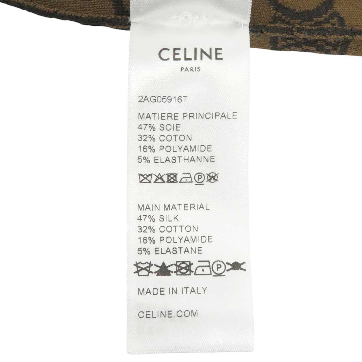 セリーヌ トリオンフ ニット ノースリーブ ミニ ワンピース 2AG05916T  