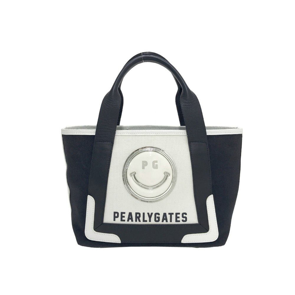 PEARLY GATES パーリーゲイツ カートバッグ ニコちゃん メタリック