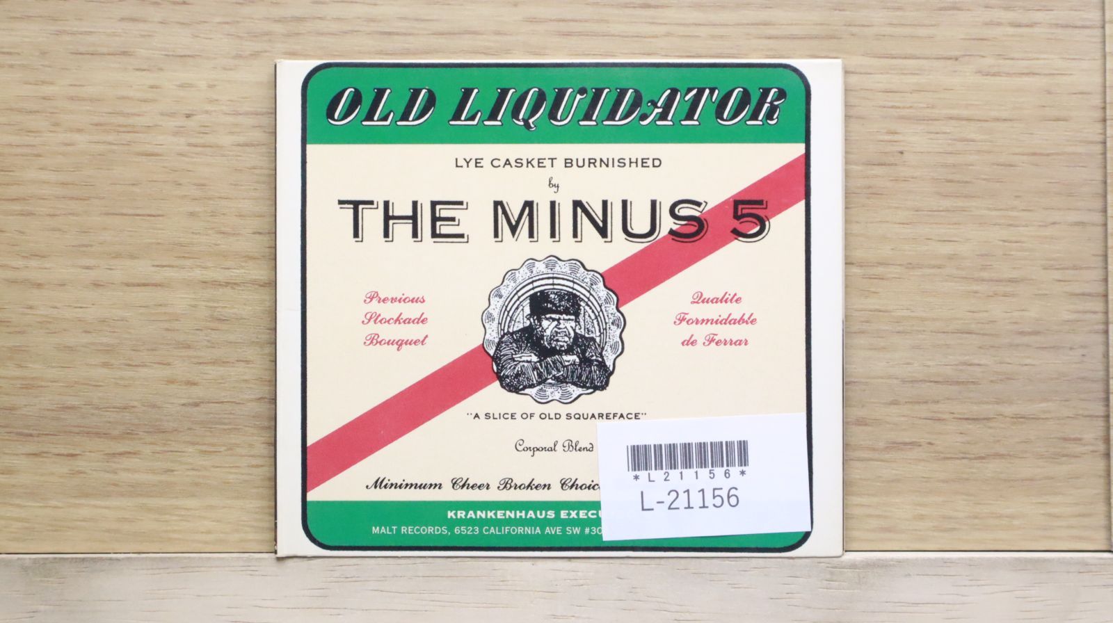 中古CD☆ザ・マイナス・ファイヴ/The Minus 5□ Old Liquidator