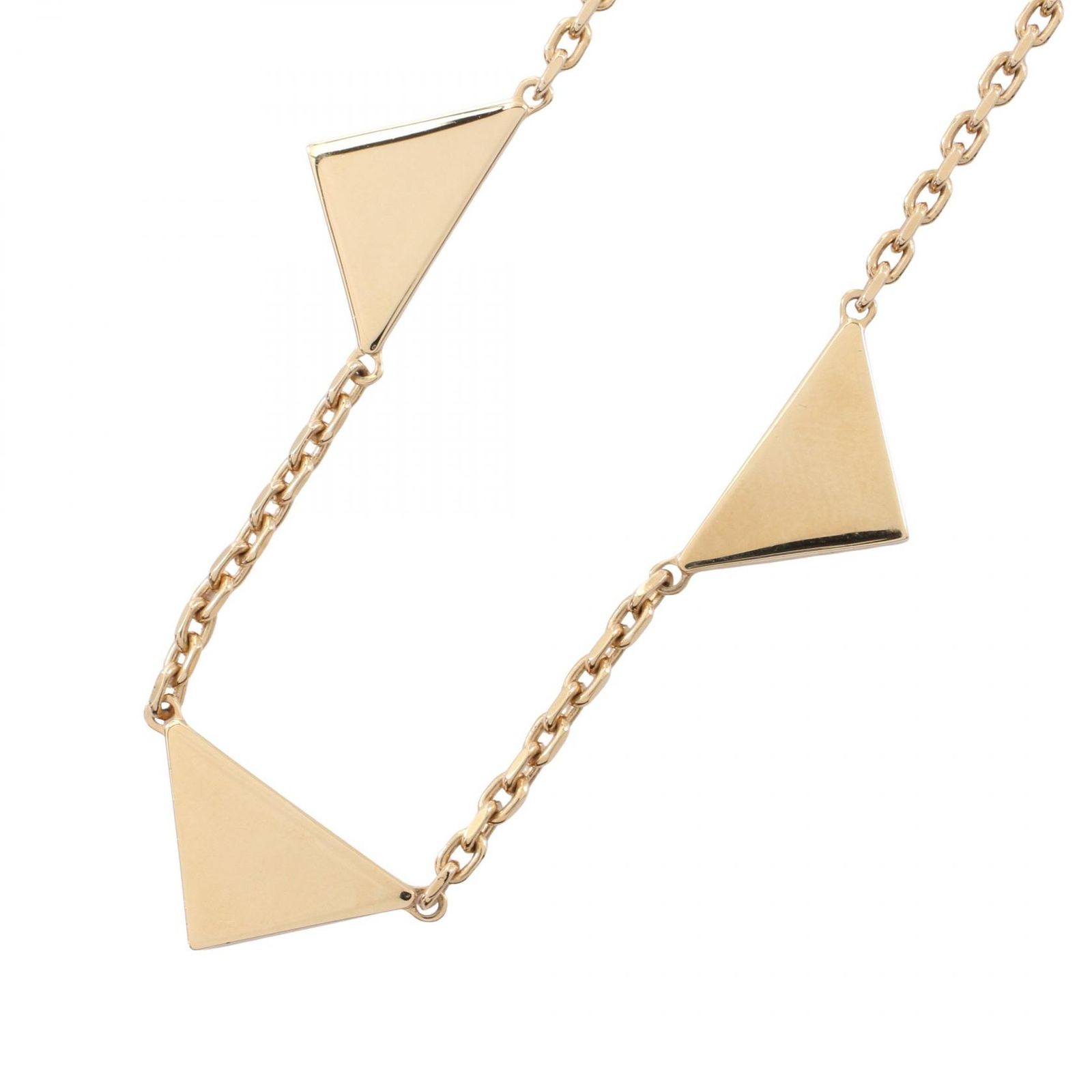 プラダ PRADA ネックレス トライアングルロゴ 1IC081 GP（ゴールド  