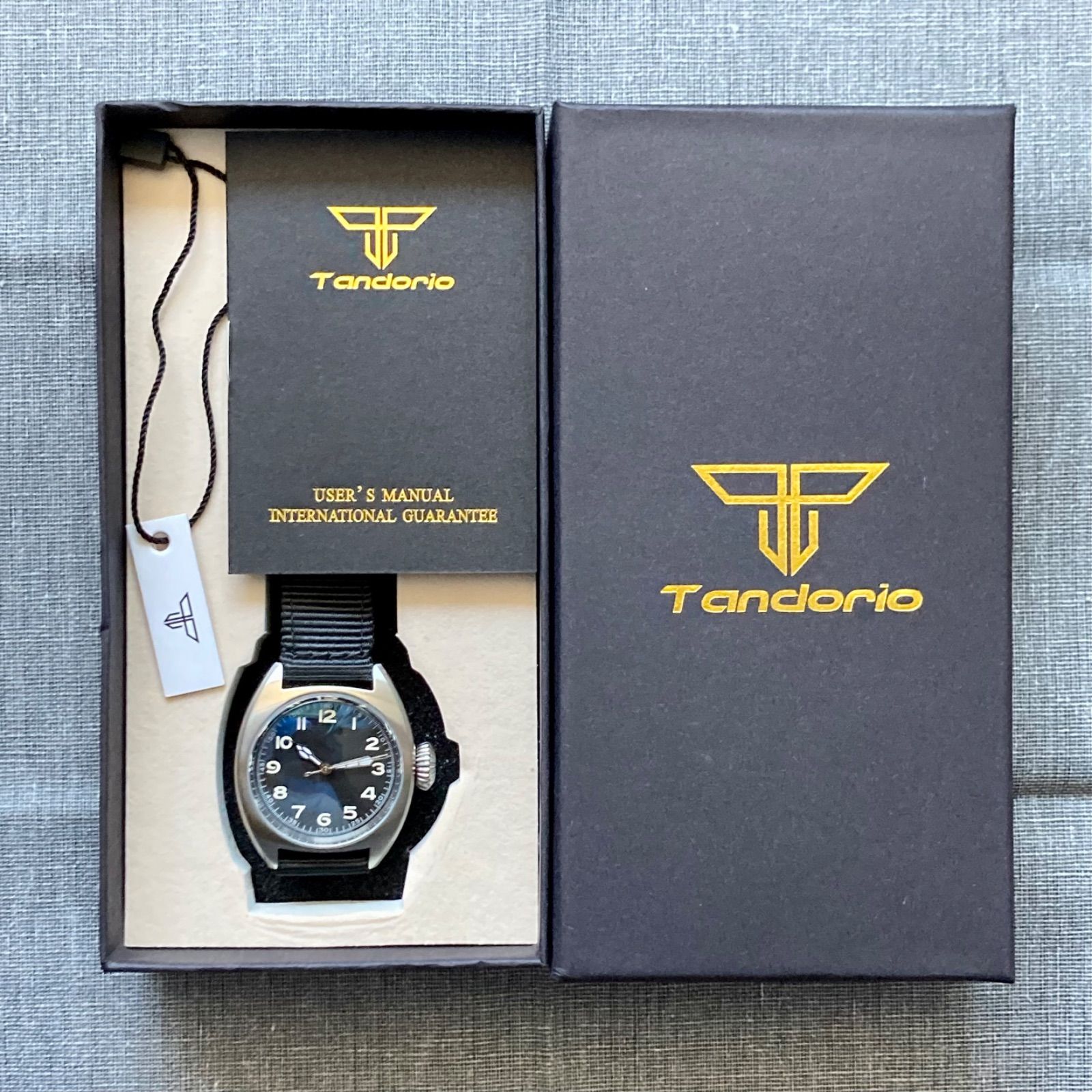 新品】Tandorio W10 トノー型 ミリタリーウォッチ NH35A 搭載 - メルカリ