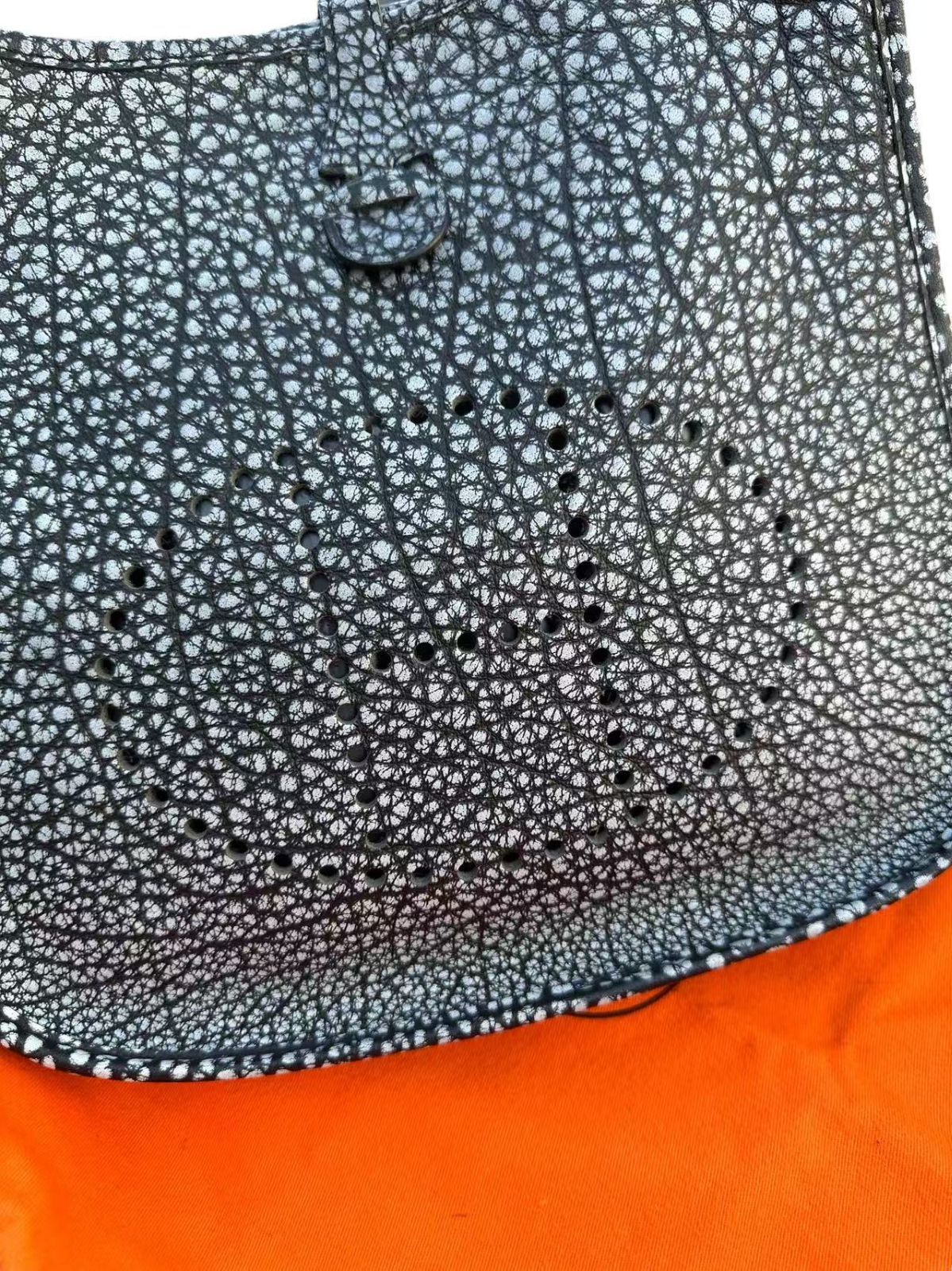 レア超美品◇エルメスHERMESエブリンPMダルメシアンDalmatian黒白