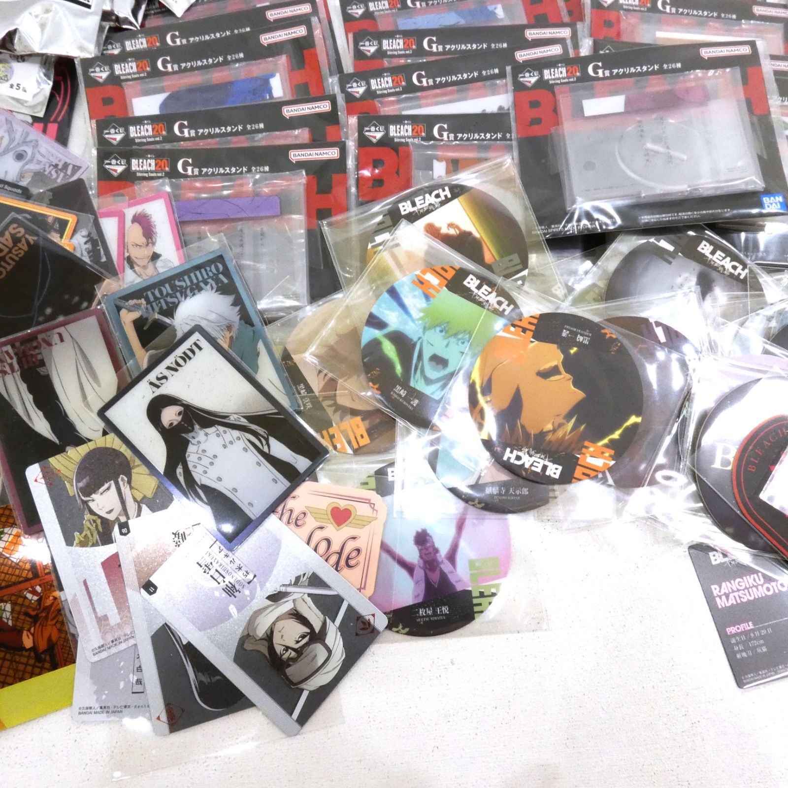 BLEACH グッズ　大量　未開封　バラ売り可 BLEACH グッズ情報 on X: 