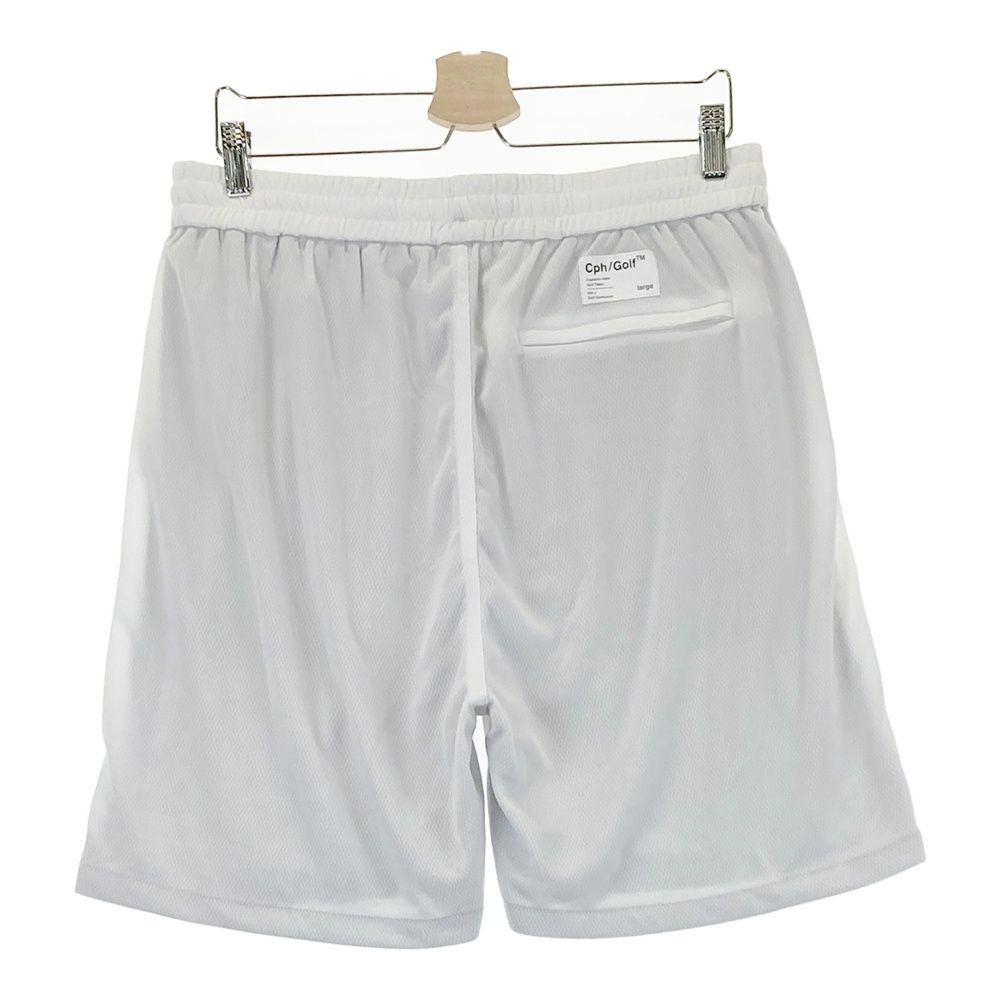 サイズ LARGE CAPTAINS HELM GOLF キャプテンズ ヘルム ゴルフ ハーフパンツ ホワイト系 240101519084 ゴルフウェア メンズ ストスト
