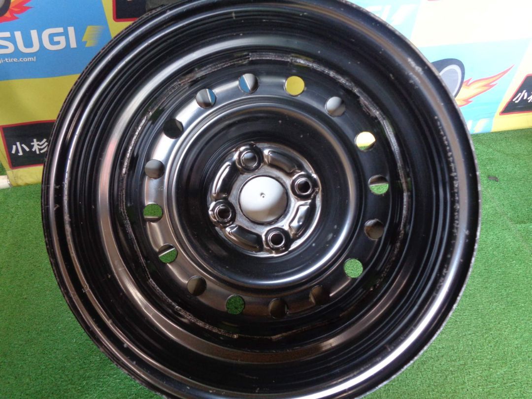 トヨタ 30系 パッソ純正 スチールホイール 中古ホイール 4本