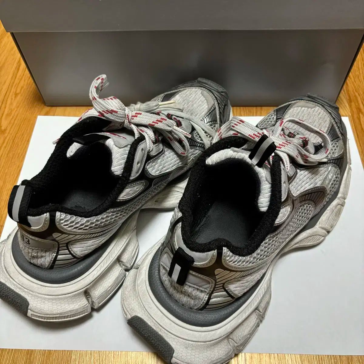 BALENCIAGA バレンシアガ3XL スニーカー国内正規品グレー43