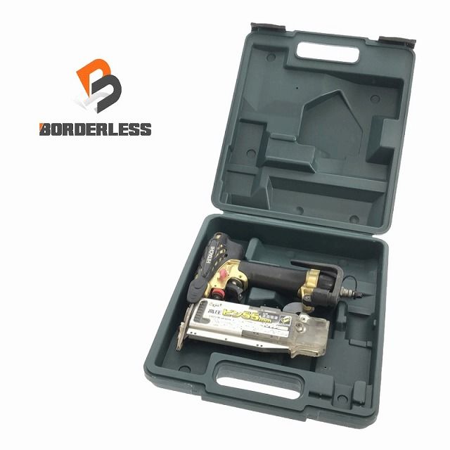 ☆中古品☆HITACHI 日立工機 55mm 高圧 ピン釘打機 NP55HM ☆中古品☆HITACHI 日立工機 55mm 高圧 ピン釘打機 NP55HM