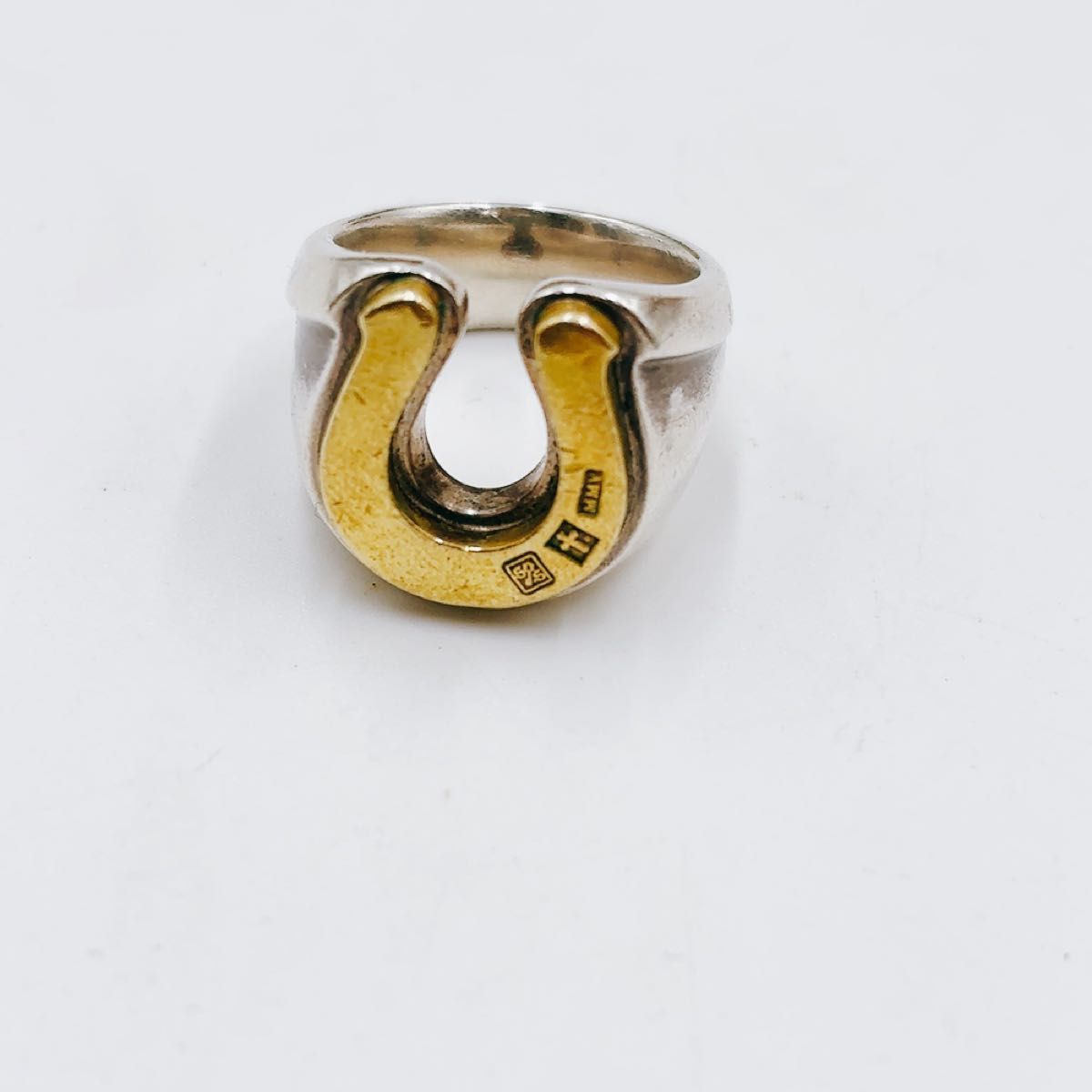 シンパシーオブソウル Combination Horseshoe Ring コンビネーション 