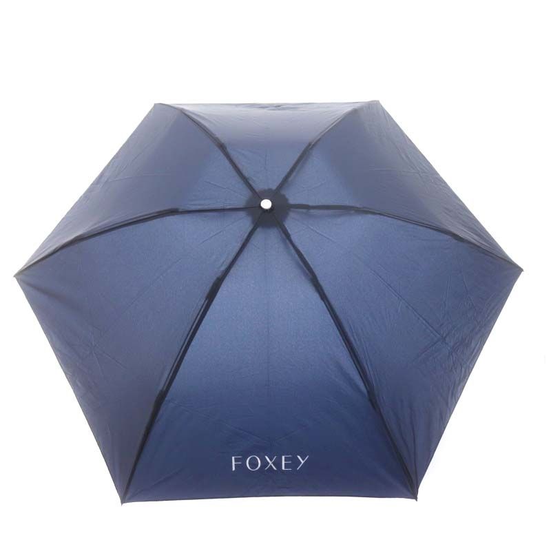 ホ*ン様 傘　FOXEY フォクシー FOXEY 傘 折り畳み傘 雨傘 ロゴ アンブレラ 紺