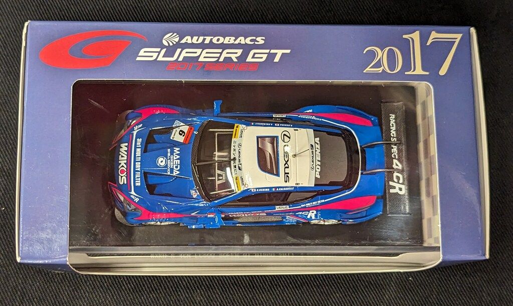 MMP 1/43 EBBRO WAKO'S 4CR LC500 SUPER GT GT500 2017 No.6
