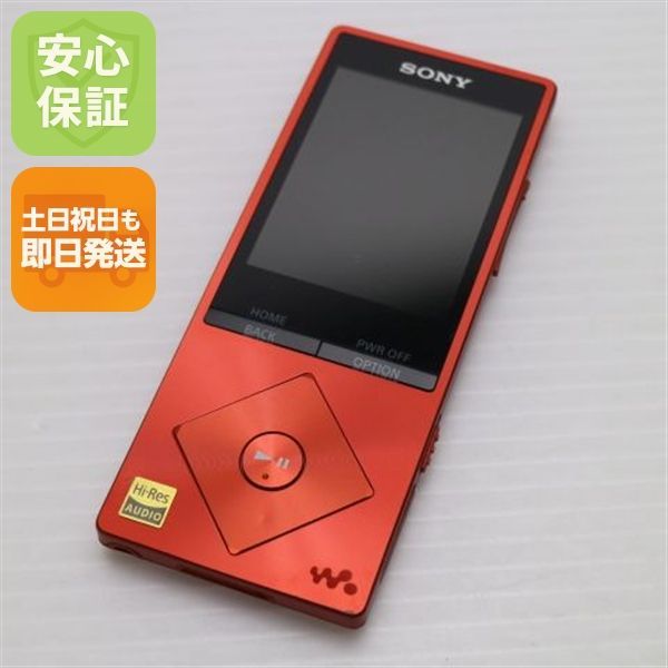 NW-A25 シナバーレッド オーディオプレイヤー SONY 本体 土日祝発送OK 03000