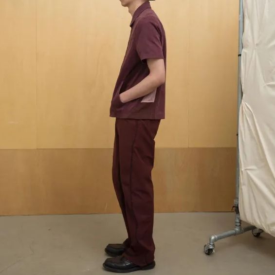 30%off XLIM / EP.2 03 trousers burgundy - メルカリ