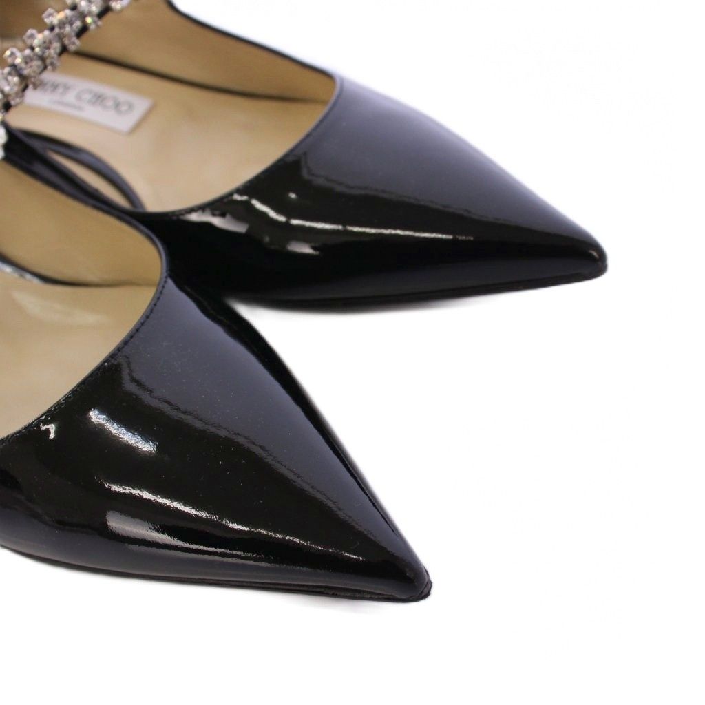 JIMMY CHOO ブラック ポインテッドトゥヒール 37 Amazon | [Jimmy Choo] ジミー チュウ ポインテッドトゥ