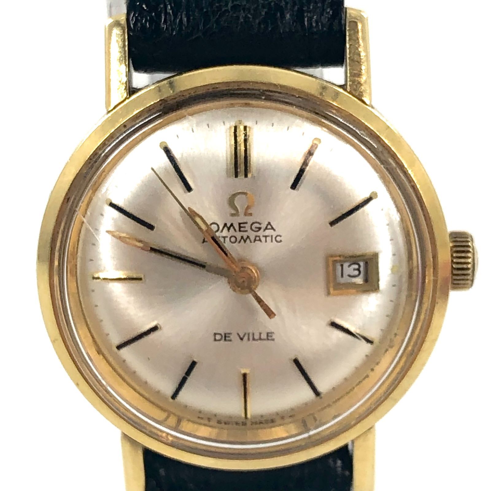 OMEGA オメガ DEVILLE デヴィル 自動巻き シルバー文字盤