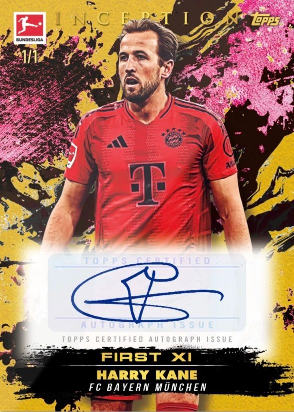  日本未発売 2 Boxセット Topps Inception Bundesliga 2025 25 ワールドサッカー サッカー