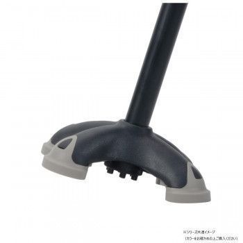 バンブーステッキオフセット多点杖 ワインレッド 104871