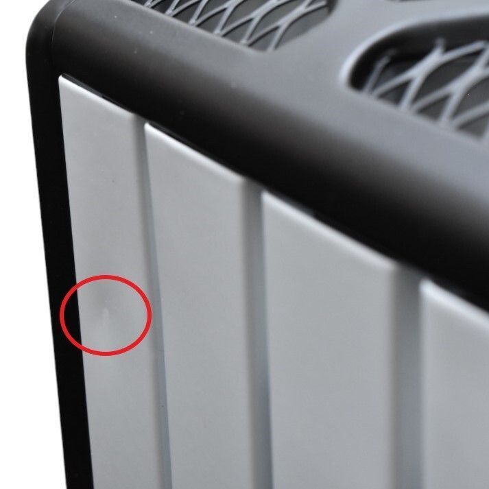 デロンギ DeLonghi マルチダイナミックヒーター ゼロ風暖房 ピュアホワイト マットブラック 8~10畳用 MDHU12-BK 良い B