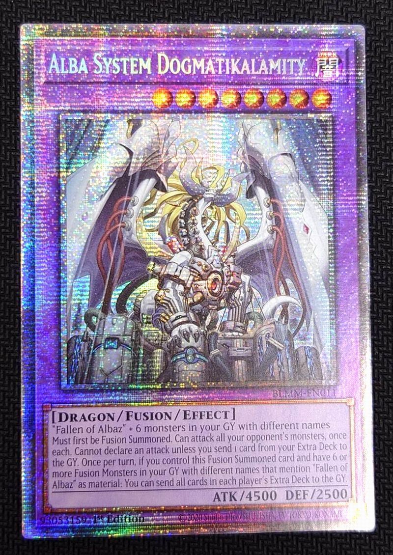 遊戯王 英語 北米版 白の枢機竜 スターライトレア 1st - メルカリ