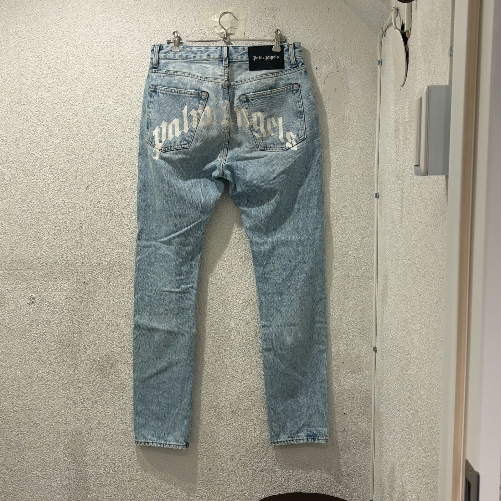 Palm Angels パームエンジェルス ロゴプリント デニム パンツ SIZE30【表参道t】 - メルカリ