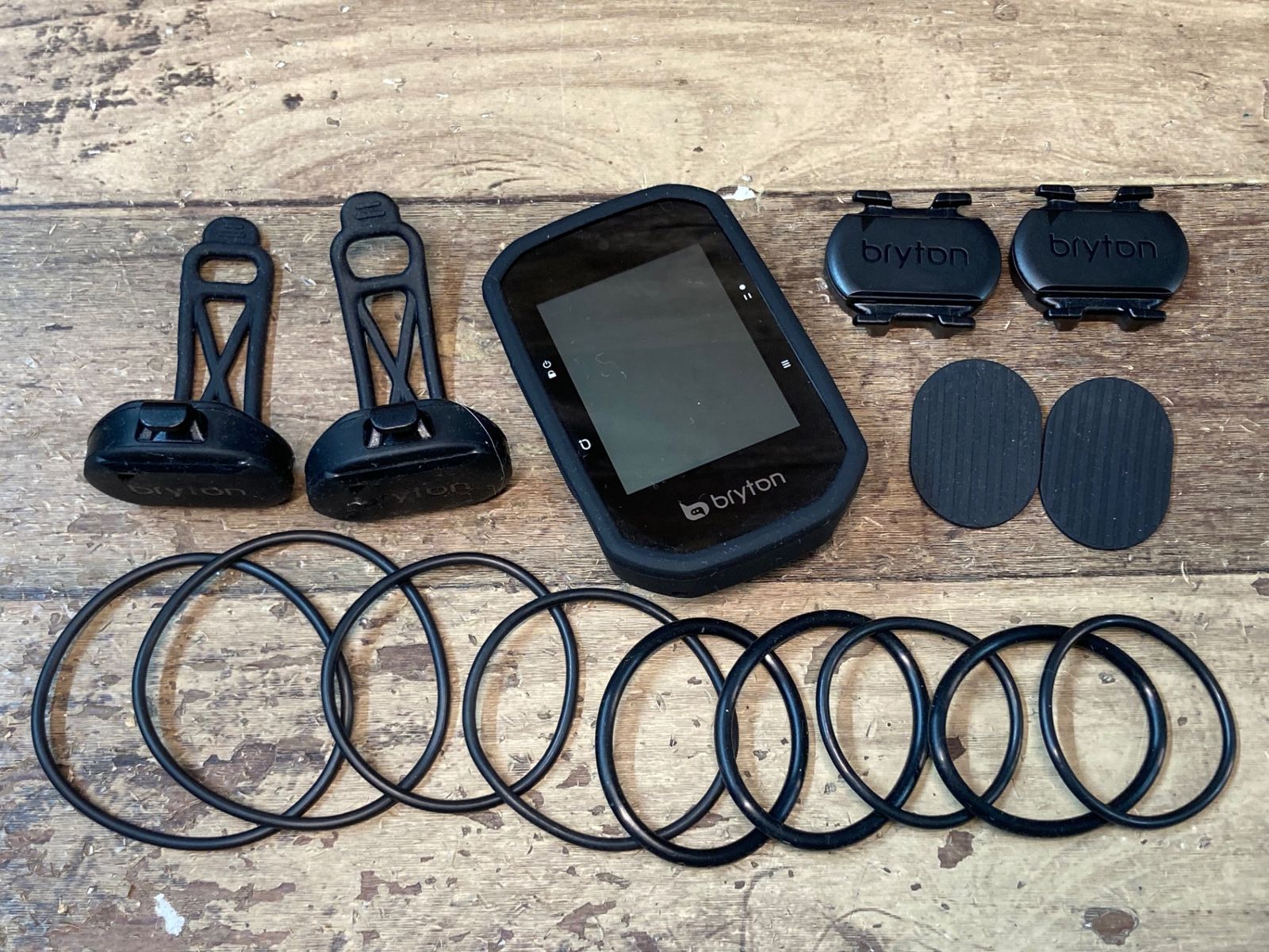 IL466 ブライトン bryton ライダー Rider S500 サイクルコンピューター スピード ケイデンスセンサー付き 動作確認済み