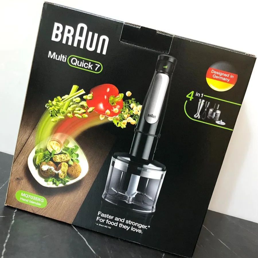 未使用】 BRAUN Multi Quick 7 ハンドブレンダー MQ7035XG - メルカリ