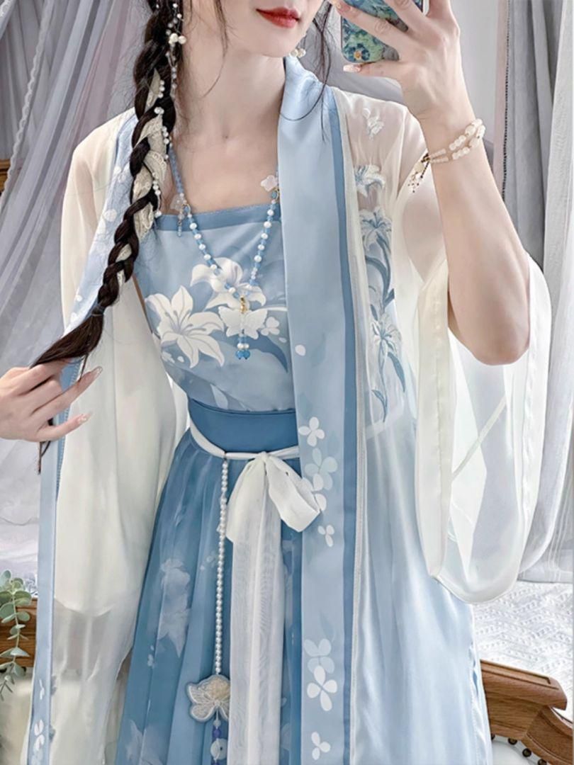 HF-278新品 漢服 コスプレ ワンピース 唐装 仙女服 中華風