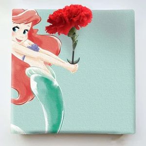 アリエルのIKEBANA 一輪挿し 花瓶 ディズニープリンセス リトルマーメイド IKE-DSNY-2106-25 20×20×2.7cm